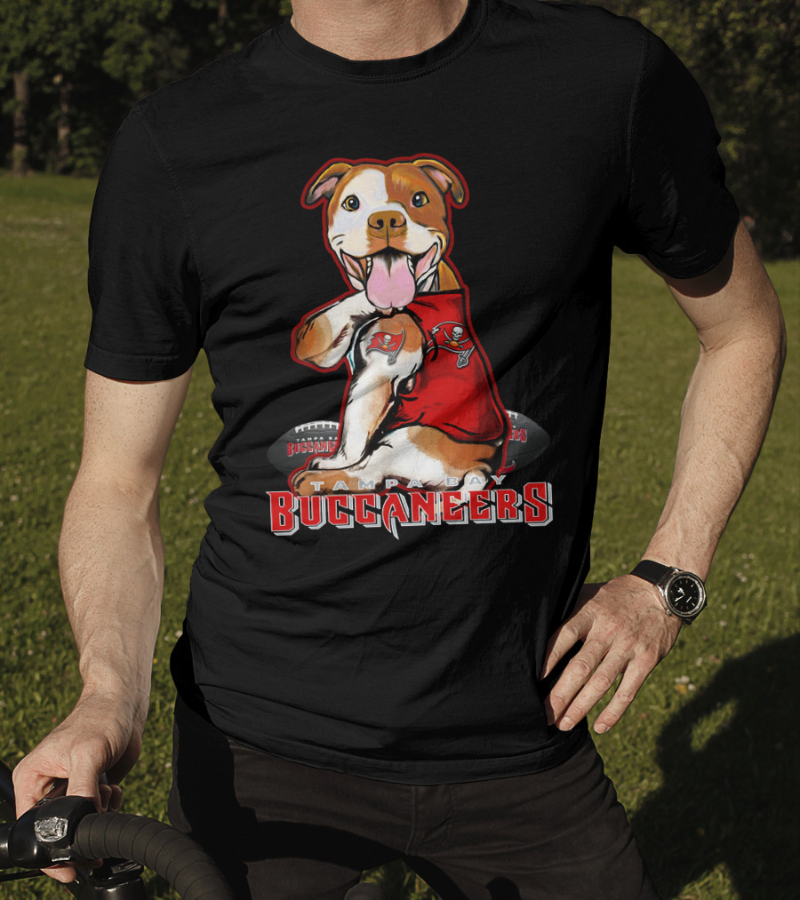 Tampa Bay Buccaneers Pittbull Football T-Shirt
