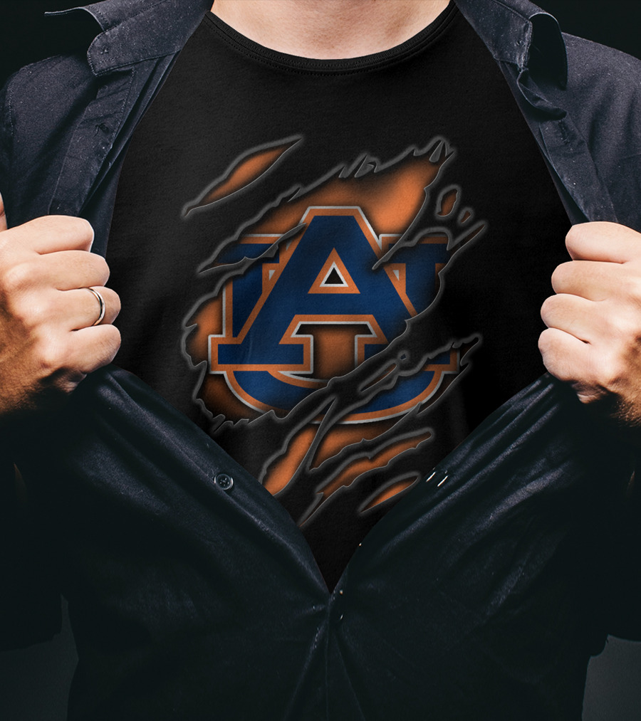 Torn Auburn Tigers T-Shirt