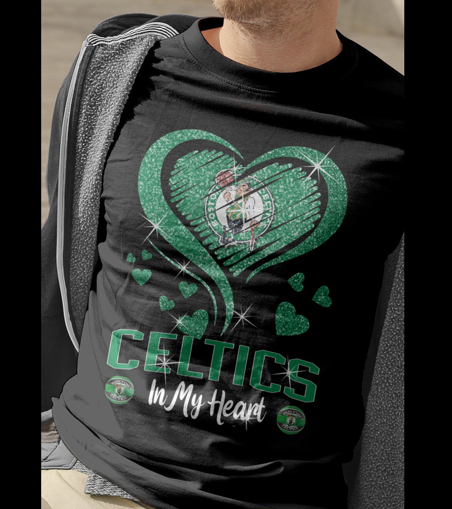Celtics Boston In My Heart T-Shirt