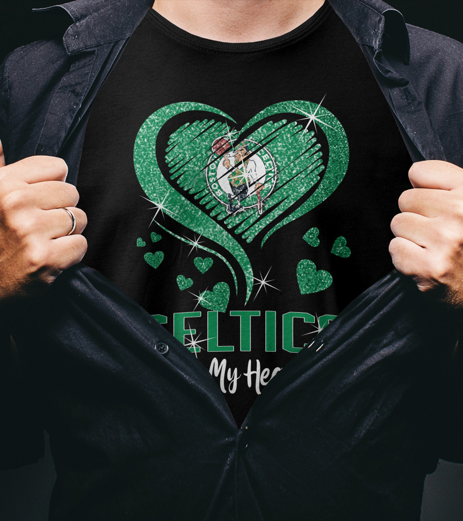 Celtics Boston In My Heart T-Shirt