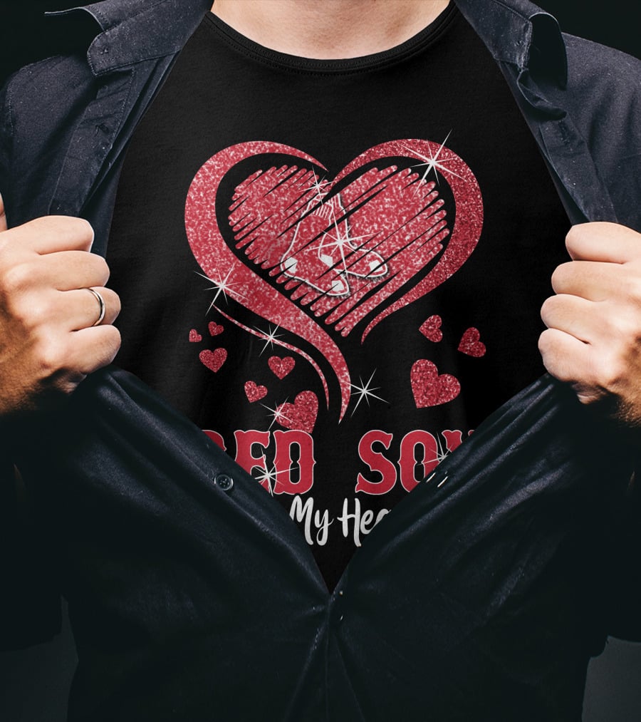 Red Sox In My Heart Boston T-Shirt