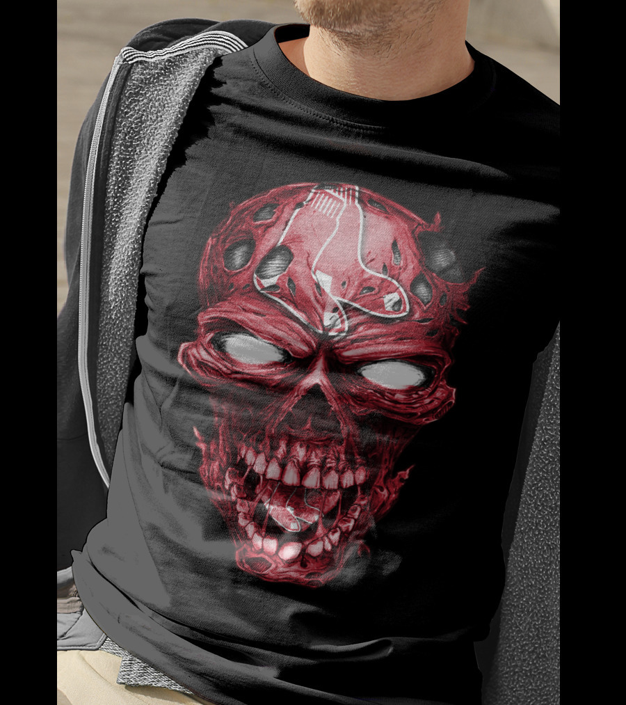 Boston Red Sox Skull T-Shirt