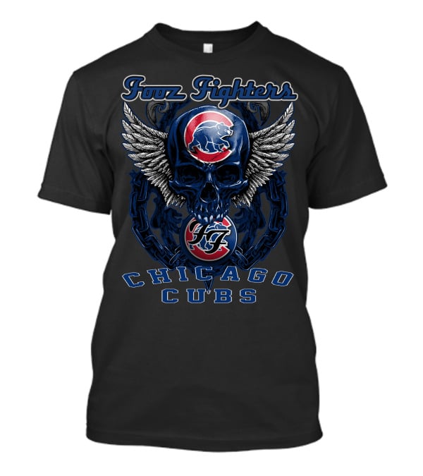 Foo Fighters Chicago Cubs T-Shirt