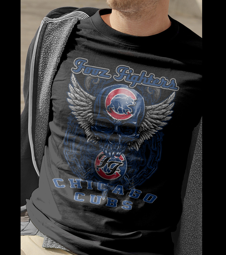 Foo Fighters Chicago Cubs T-Shirt