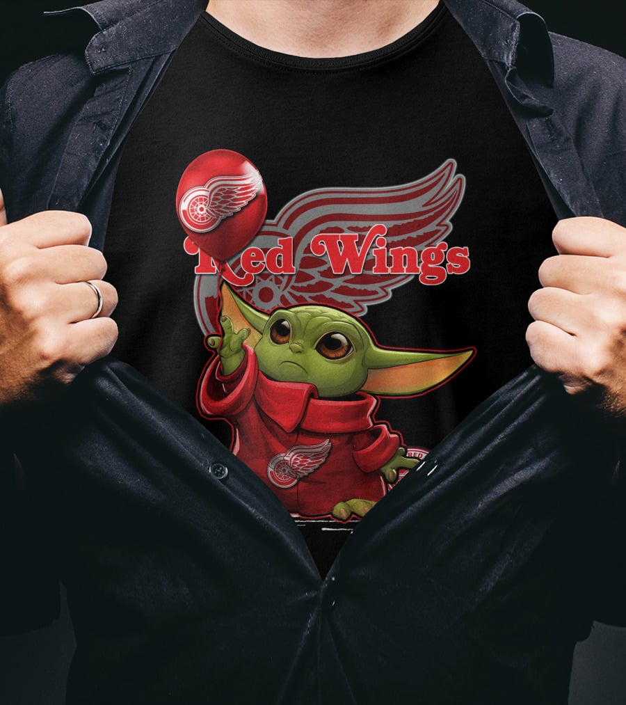 Yoda Red Wings Balloon T-Shirt
