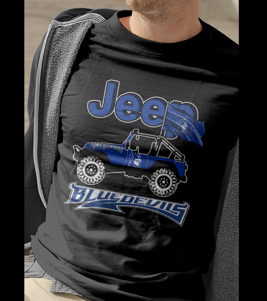 Jeep Blue Devils Off-Road Adventure T-Shirt
