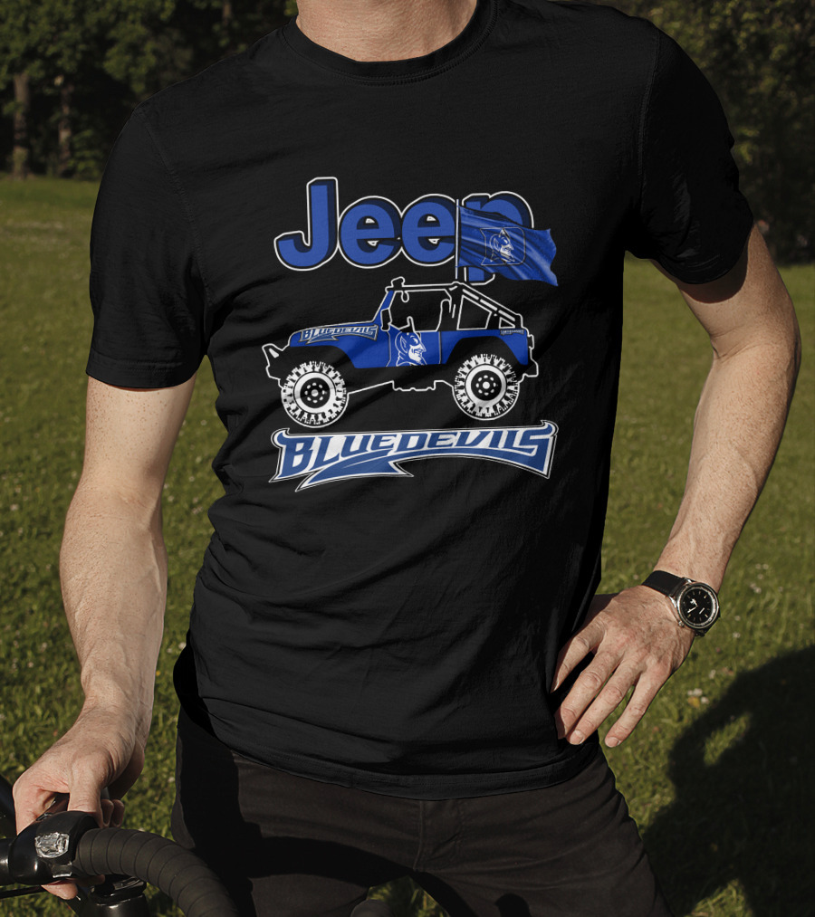 Jeep Blue Devils Off-Road Adventure T-Shirt