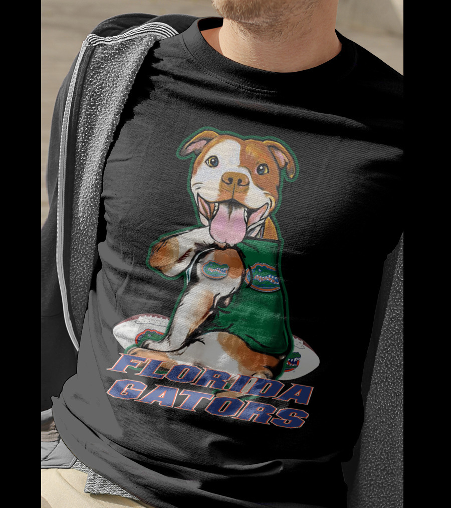 Pitbull Florida Gators Football Fan T-Shirt