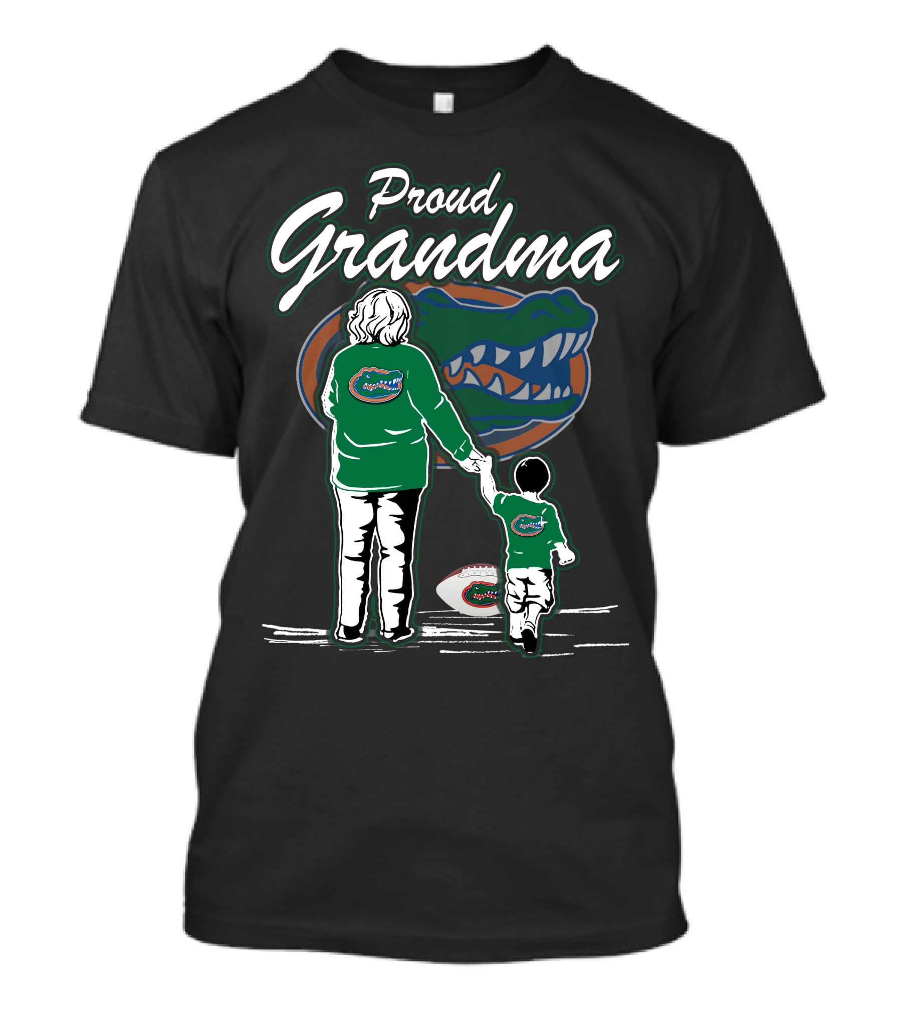 Proud Grandma Florida Gators Football Family T-Shirt