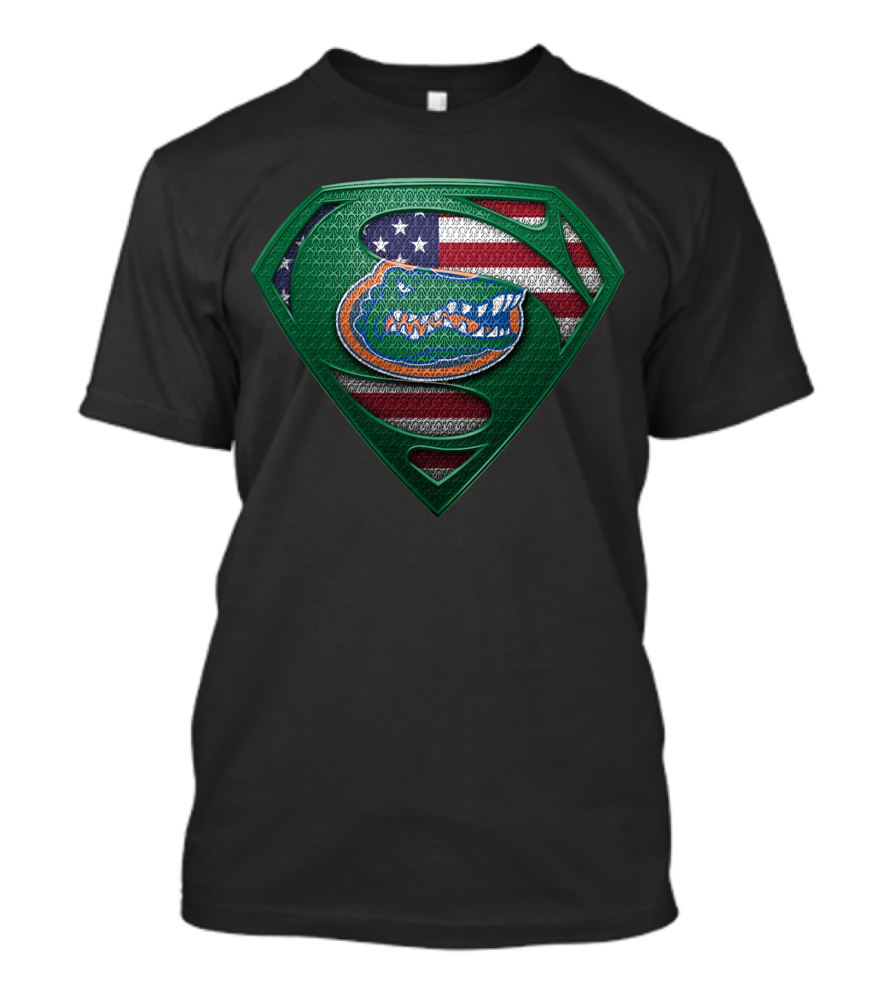 Florida Gators Super Logo American Flag T-Shirt