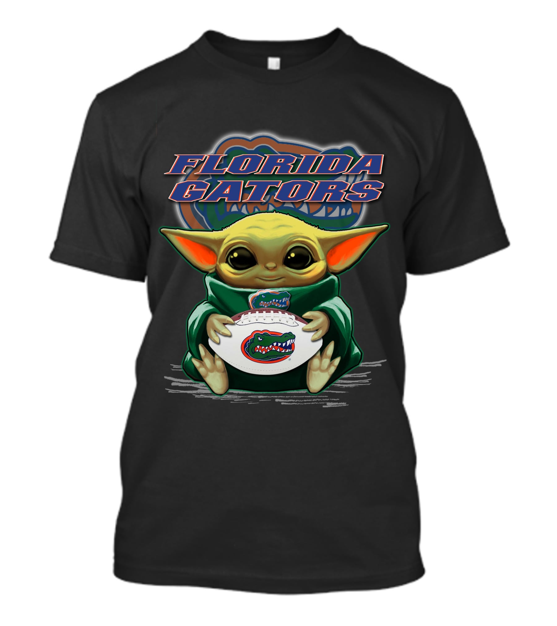 Florida Gators Yoda Football Fan T-Shirt