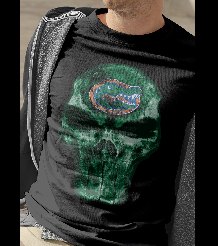 Skull Florida Gators T-Shirt