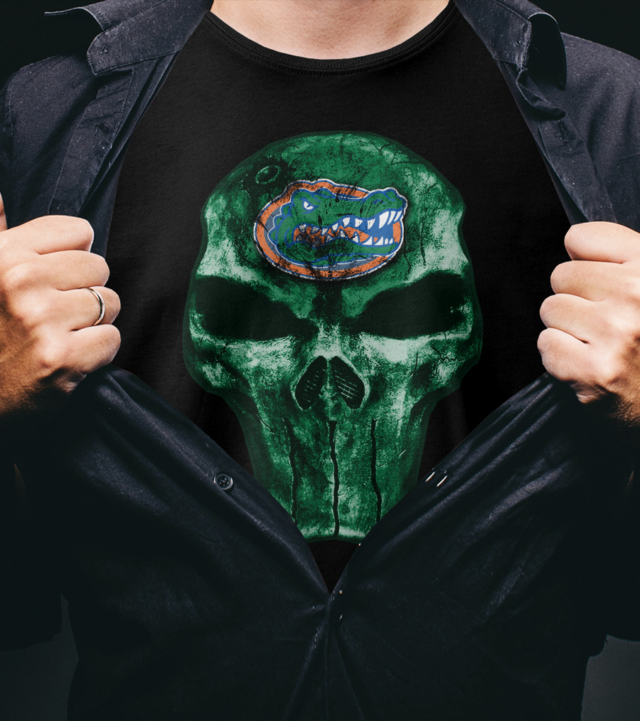 Skull Florida Gators T-Shirt