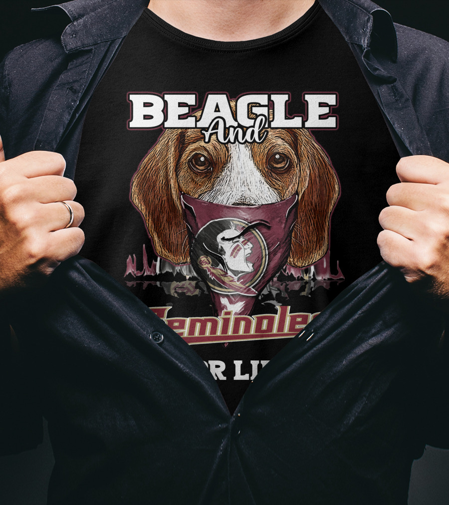Beagle And Seminoles For Life T-Shirt