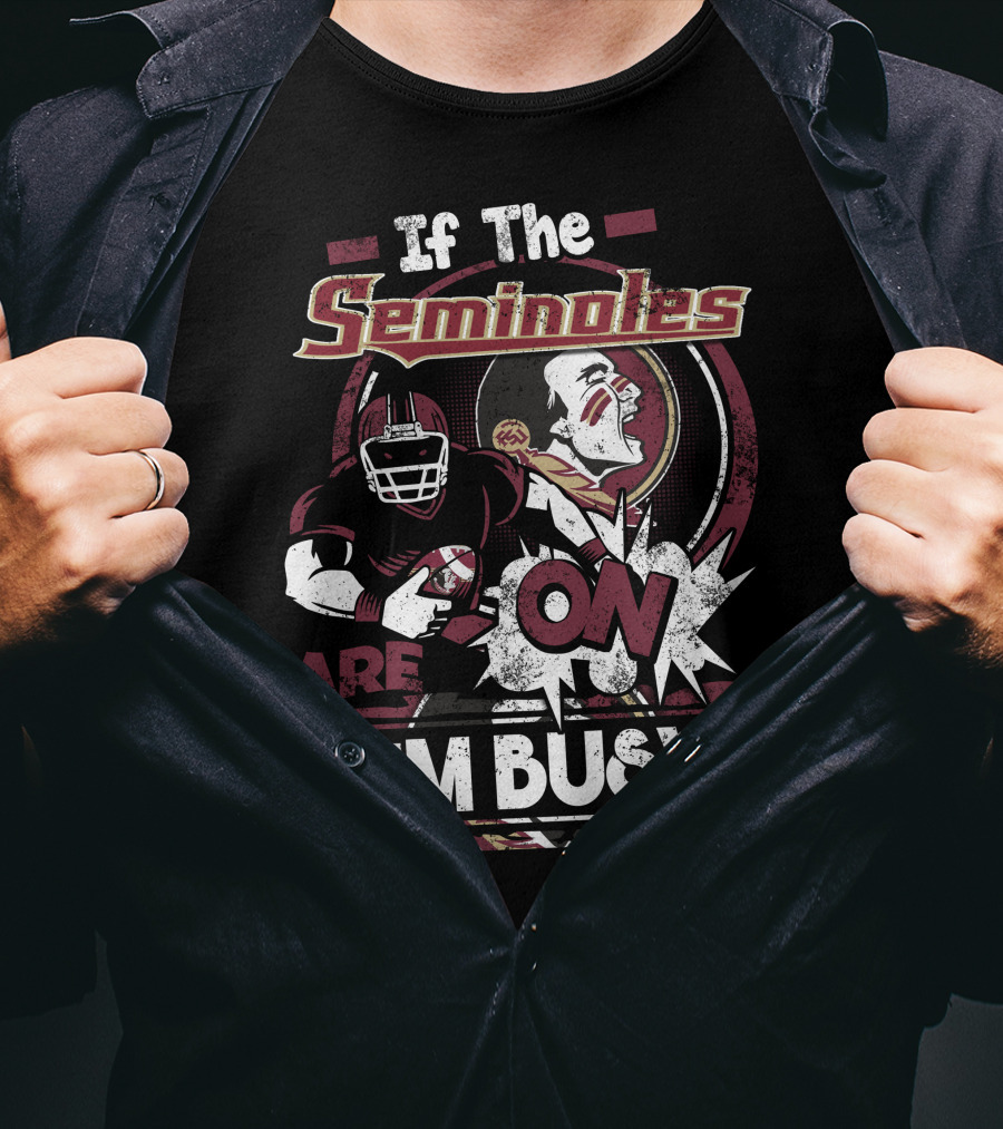 If The Seminoles Are On I'm Busy T-Shirt