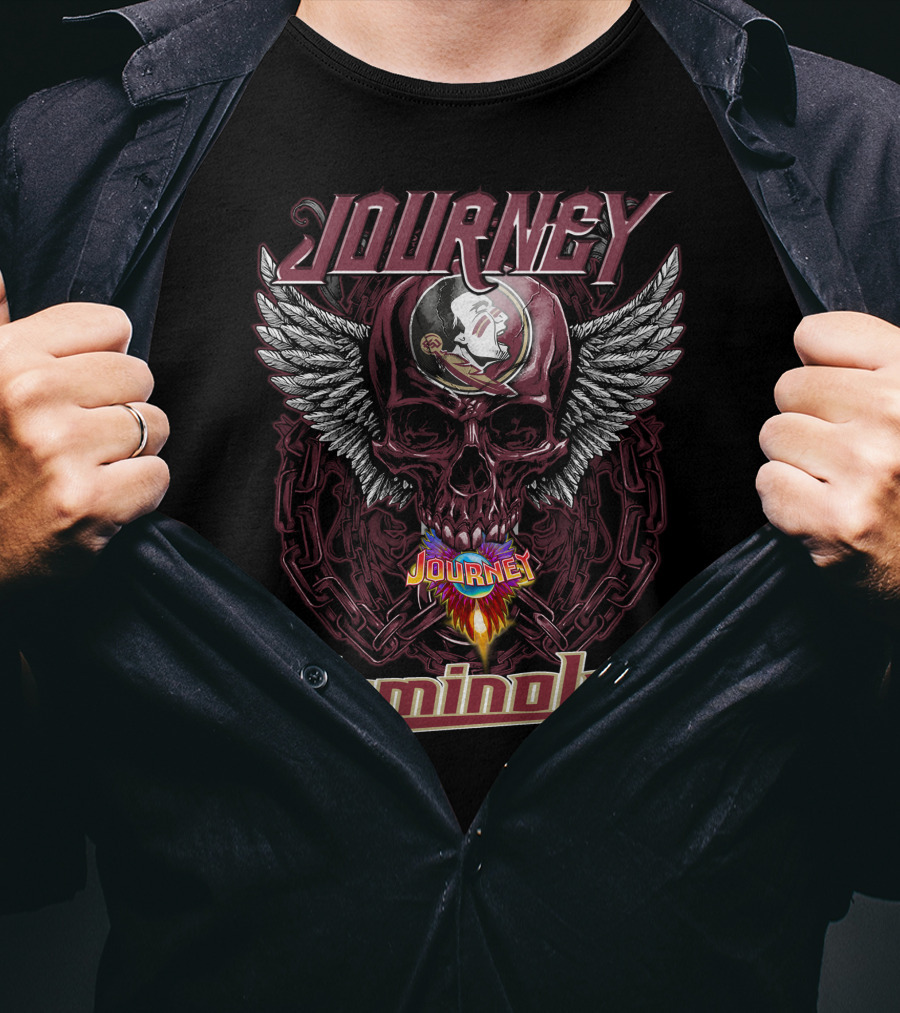 Journey Seminoles Wings And Chains T-Shirt