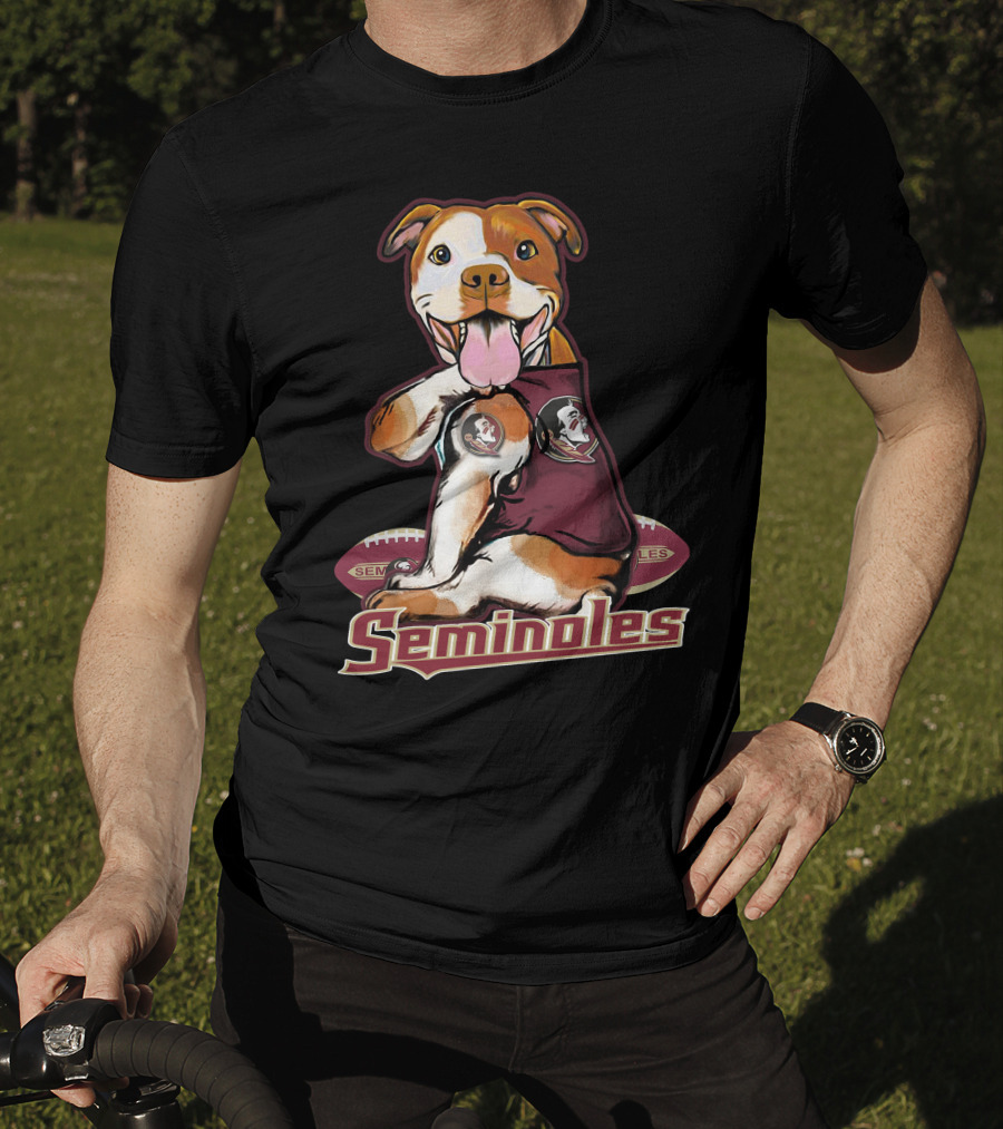 Pittbull Seminoles Football Florida State T-Shirt