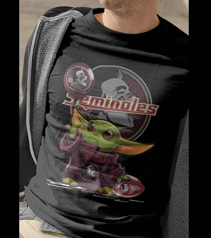 Yoda Seminoles Florida State Football Fan T-Shirt