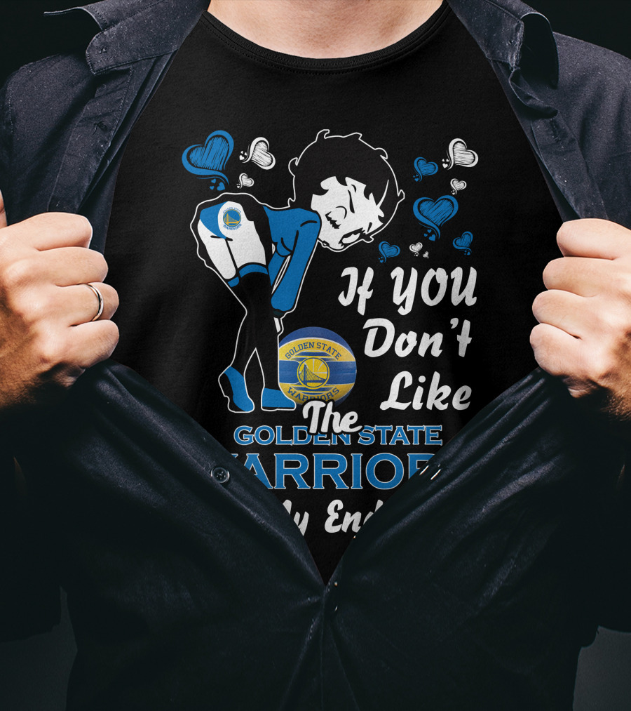 If You Don't Like The Golden State Warriors Kiss My Endzone T-Shirt