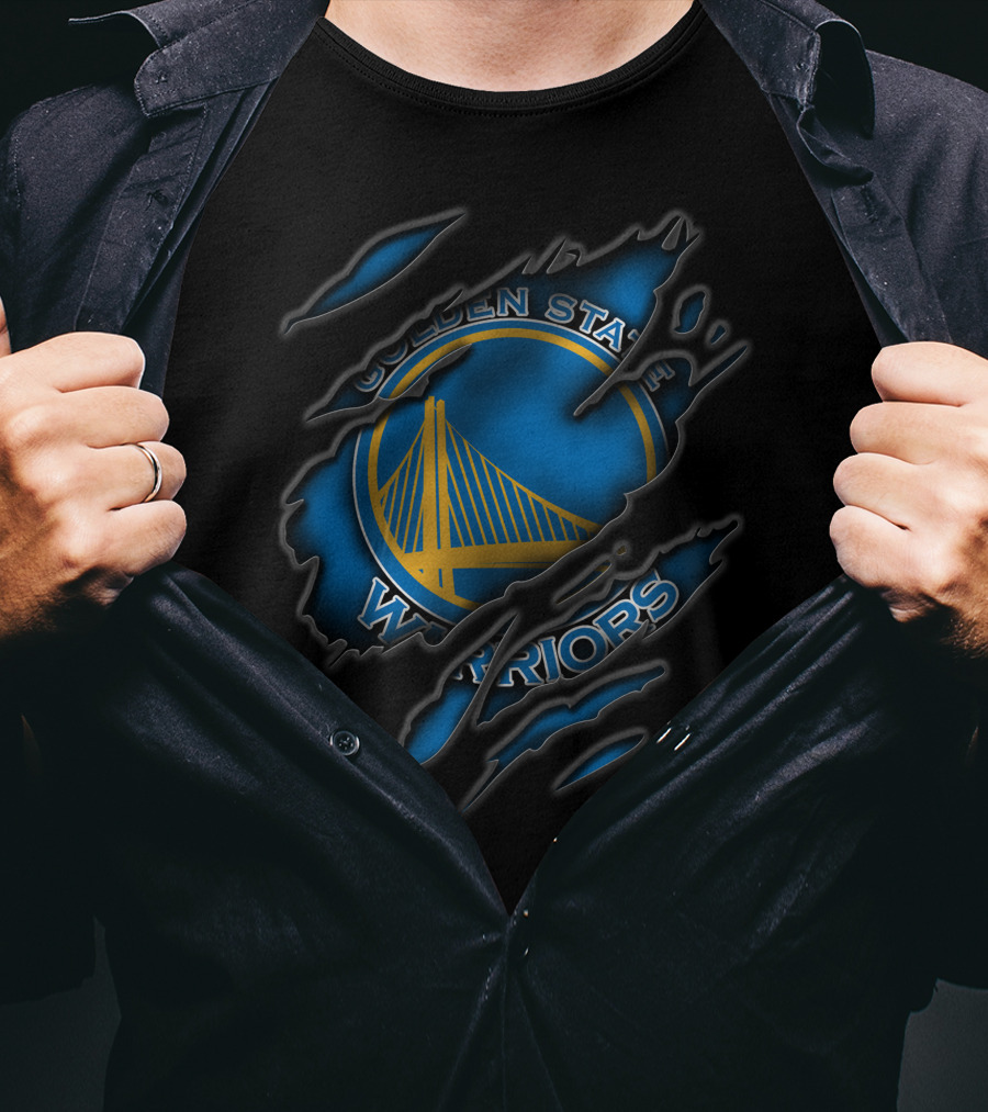 Golden State Warriors Torn T-Shirt