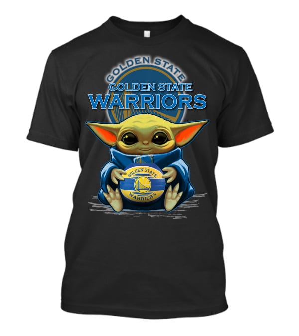 Golden State Warriors Yoda Holding Basketball T-Shirt