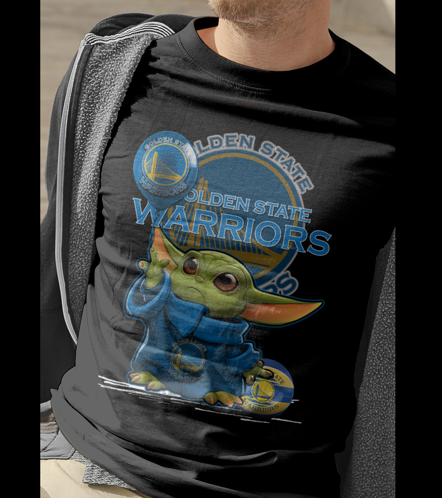 Golden State Warriors Yoda V1 Basketball Team T-Shirt