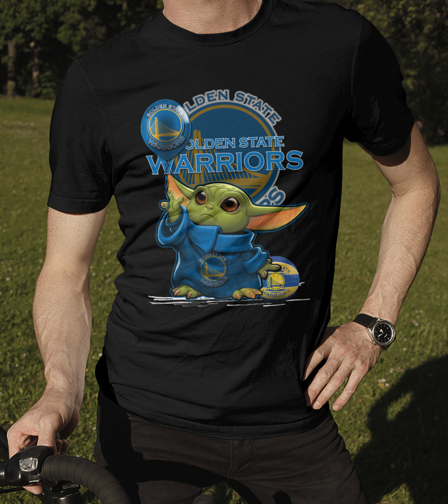Golden State Warriors Yoda V1 Basketball Team T-Shirt