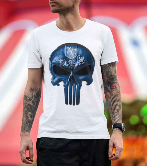 Premium T-Shirt: KC Royals Skull T-Shirt KC Royals Skull T-Shirt