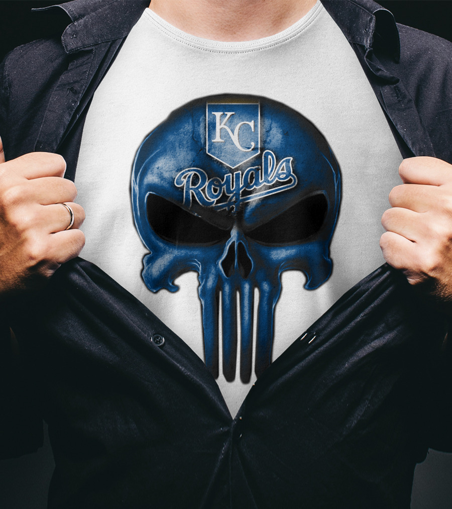 KC Royals Skull T-Shirt