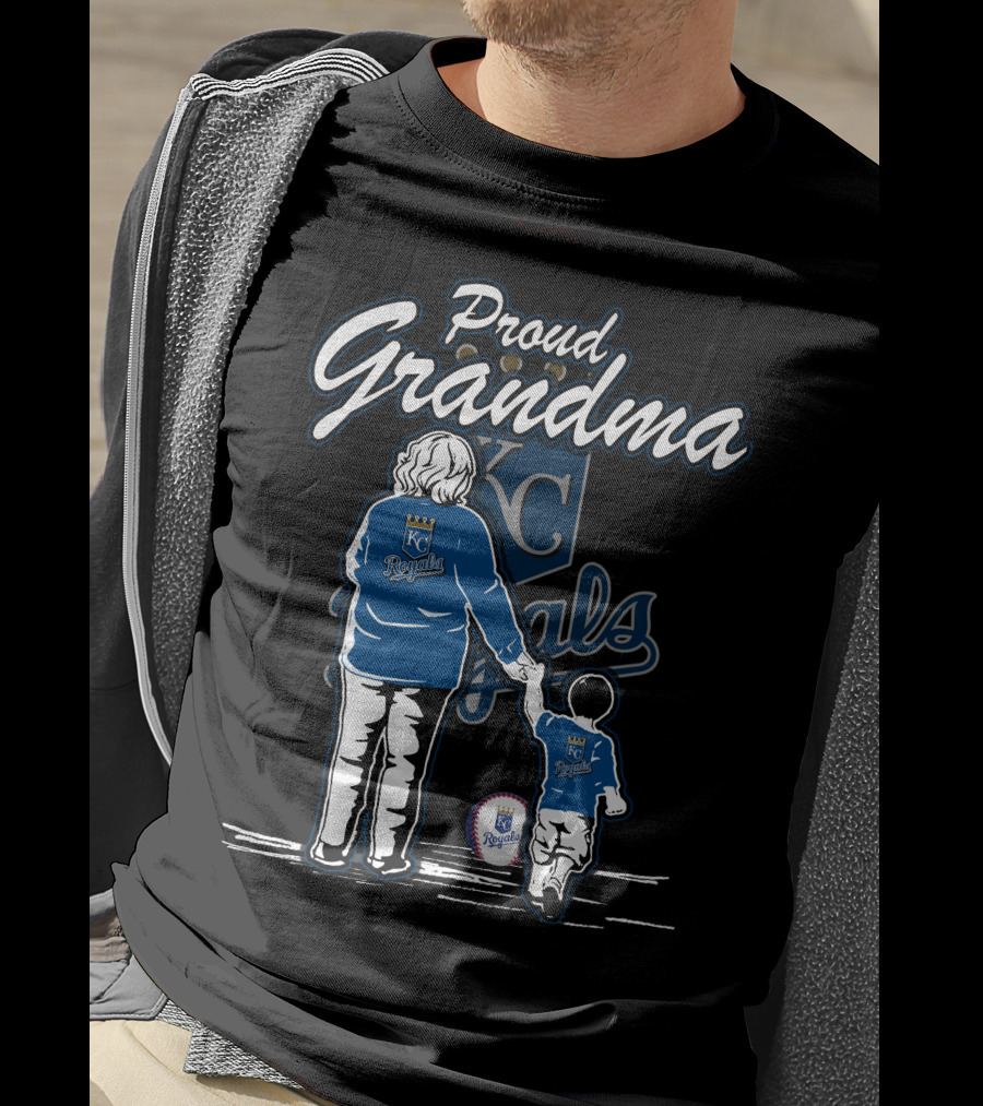 Proud Grandma Kansas City Royals KC Royals T-Shirt