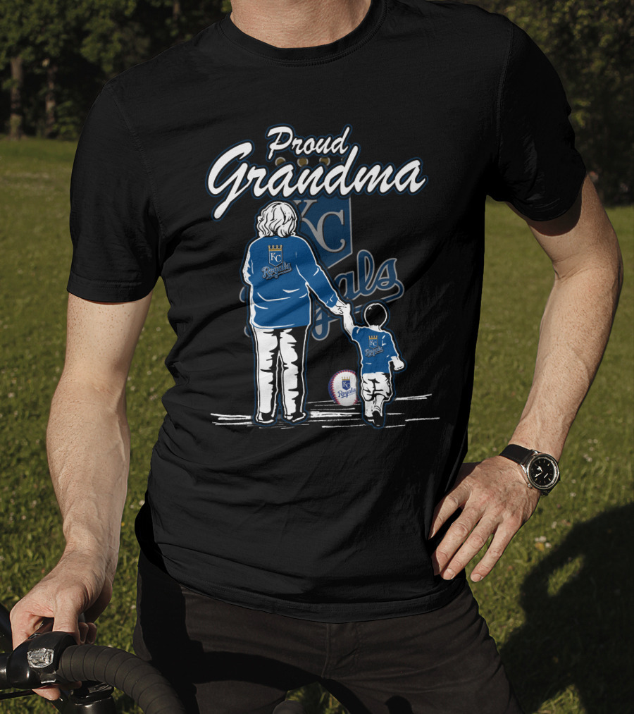 Proud Grandma Kansas City Royals KC Royals T-Shirt