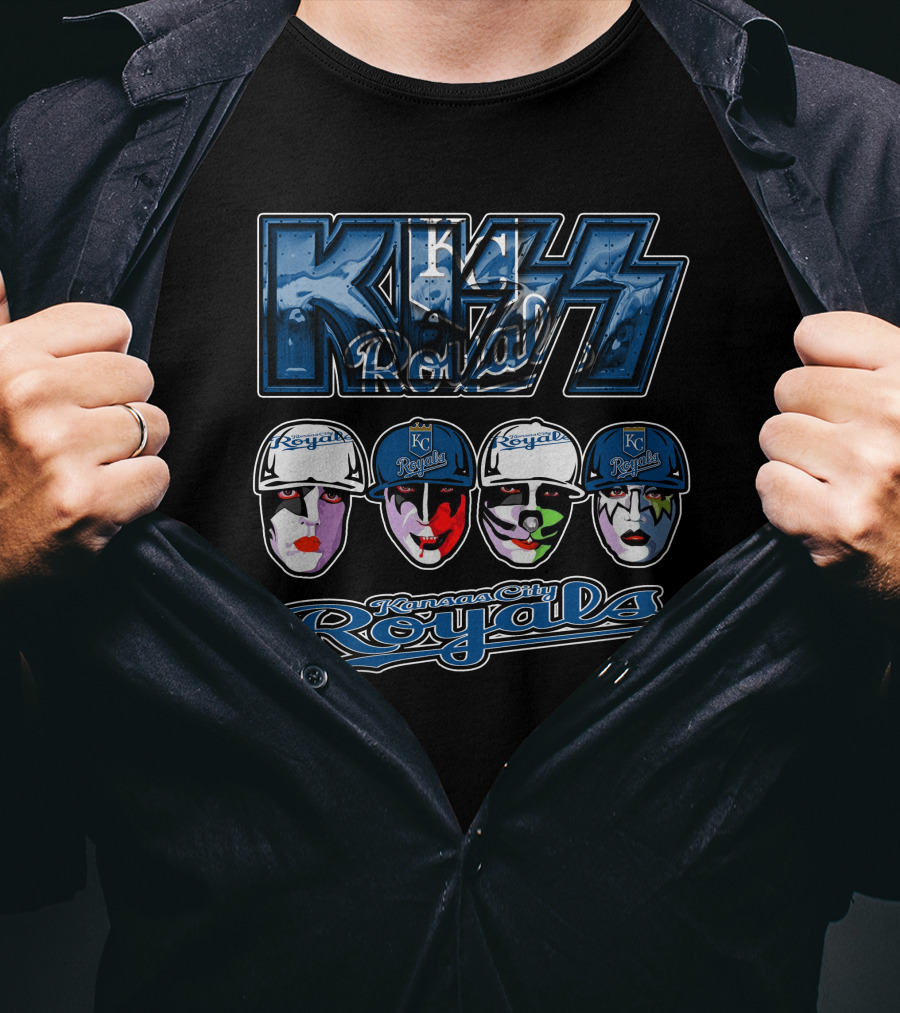 KISS Royals Kansas City Royals T-Shirt