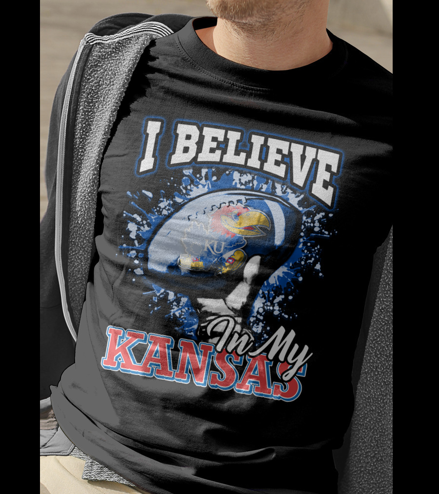 I Believe In My Kansas KU Jayhawks T-Shirt
