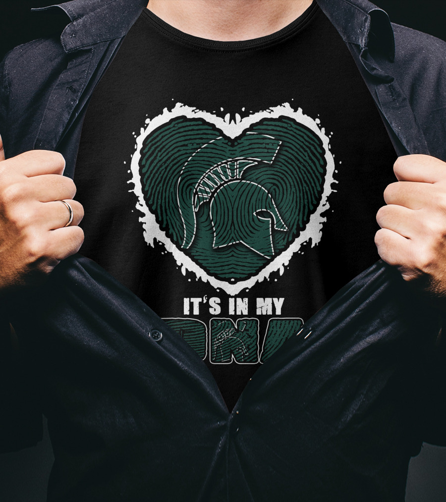 It's In My DNA Michigan State Spartans T-Shirt