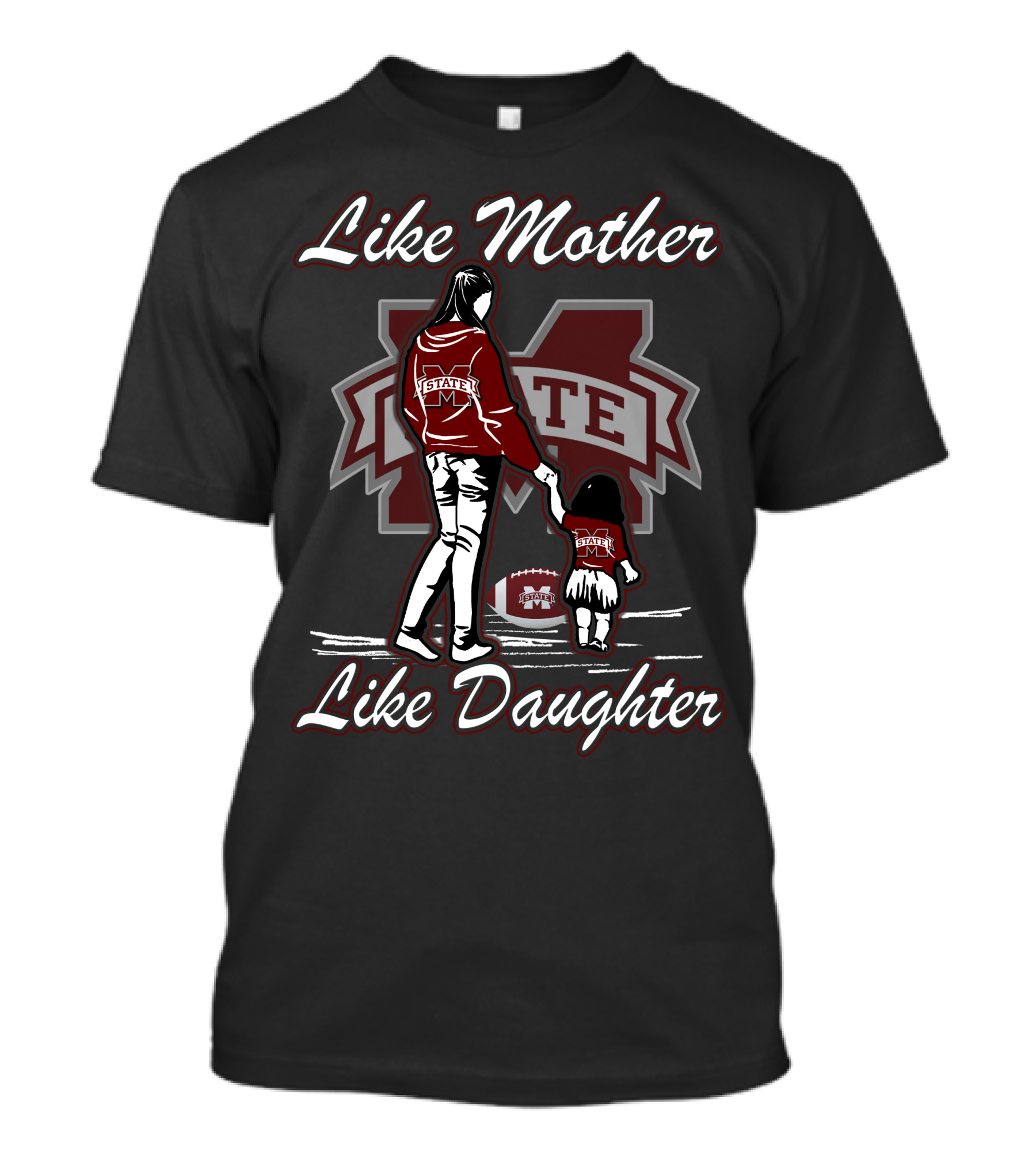 Like Mother Like Daughter Mississippi State Bulldogs M State T-Shirt