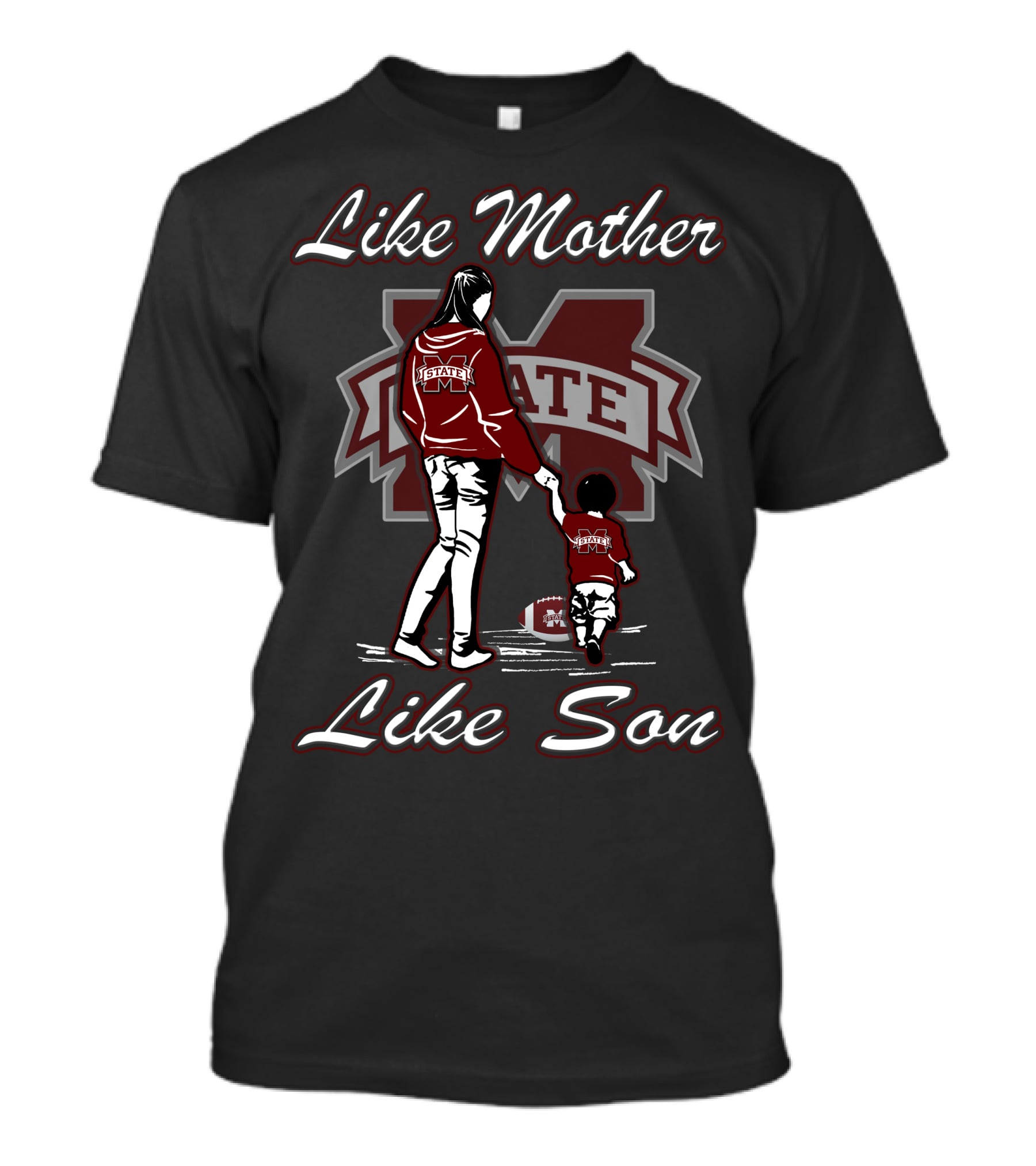 Like Mother Like Son Mississippi State Bulldogs T-Shirt