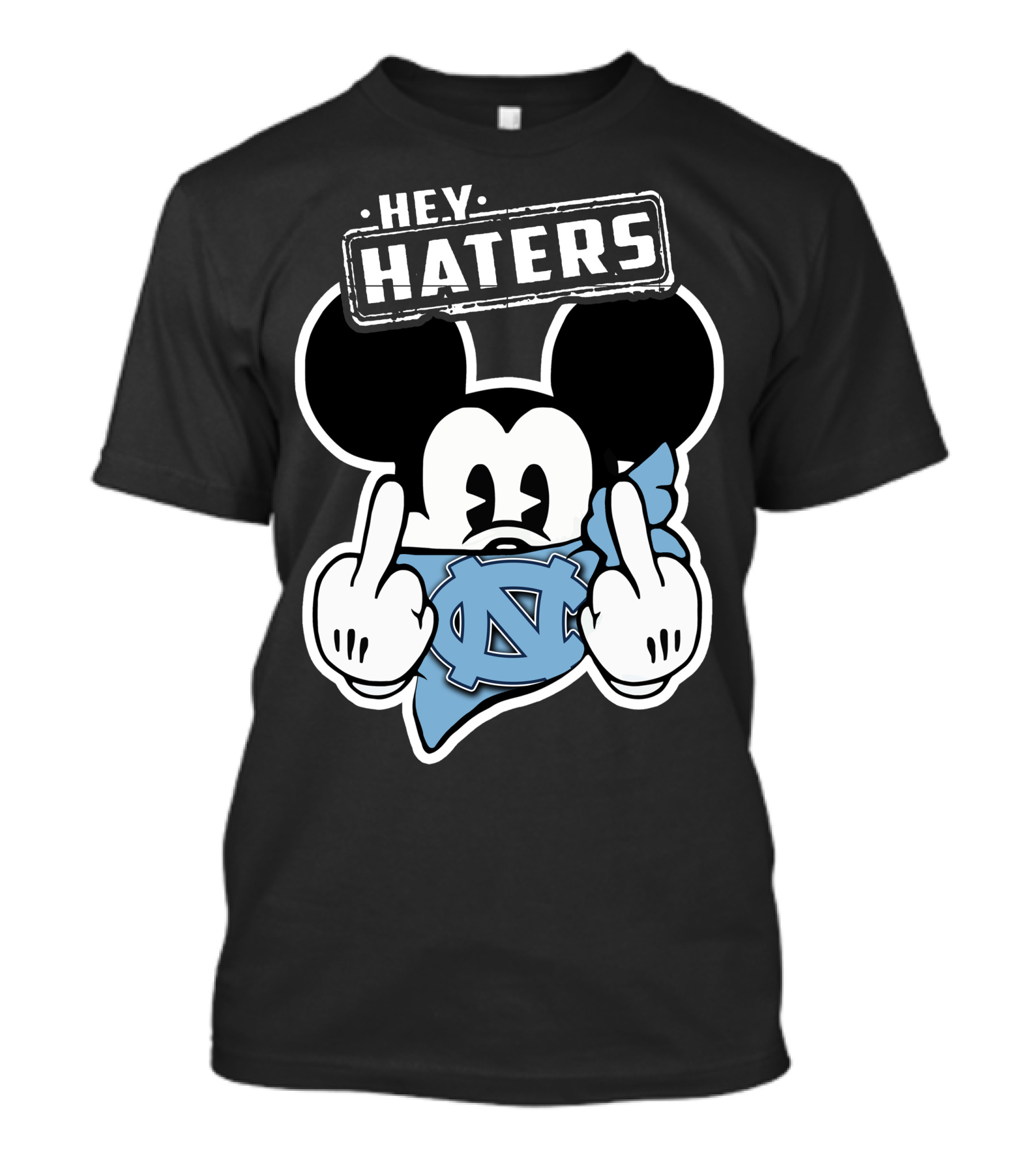 Hey Haters Mick North Carolina Tar Heels T-Shirt