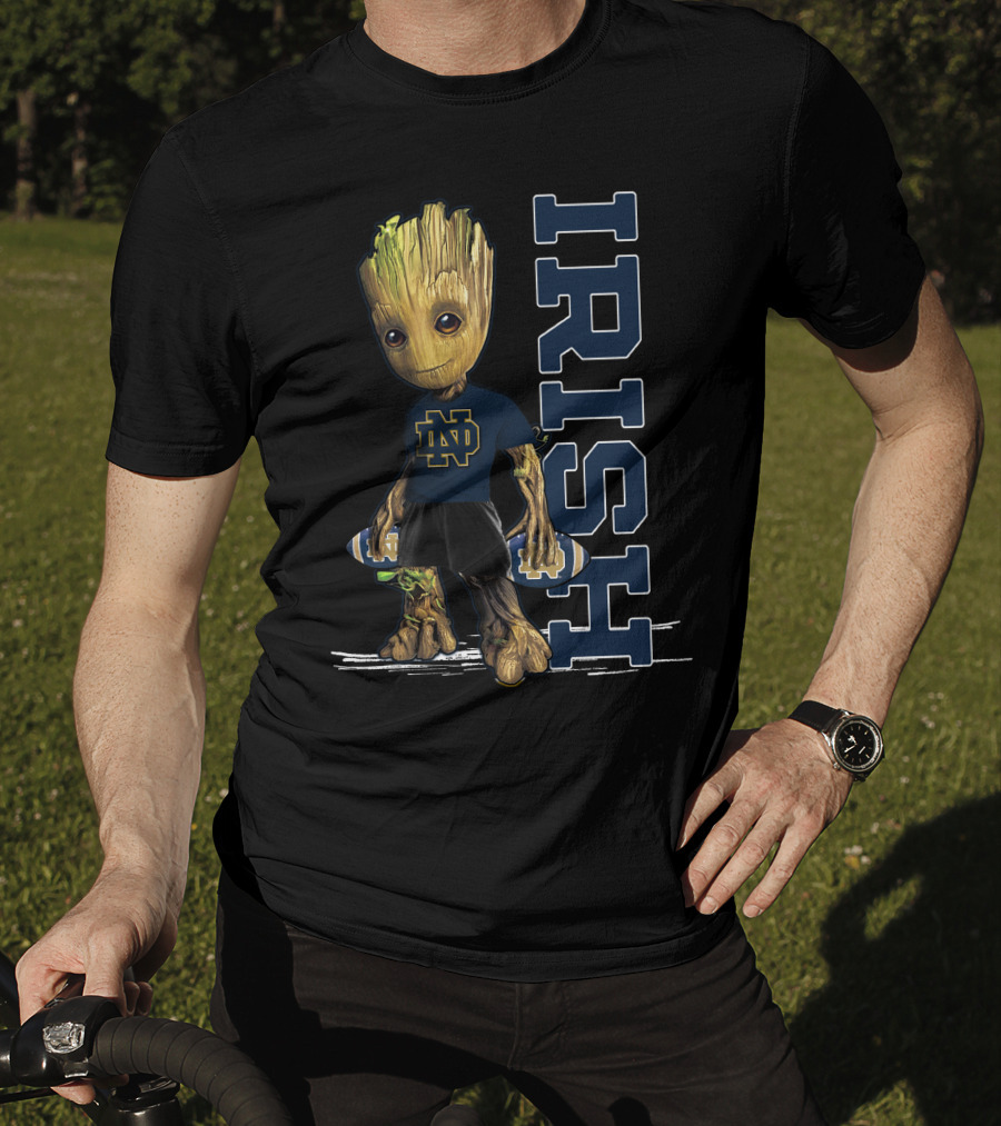 Groot Notre Dame IRISH Football Team Spirit T-Shirt