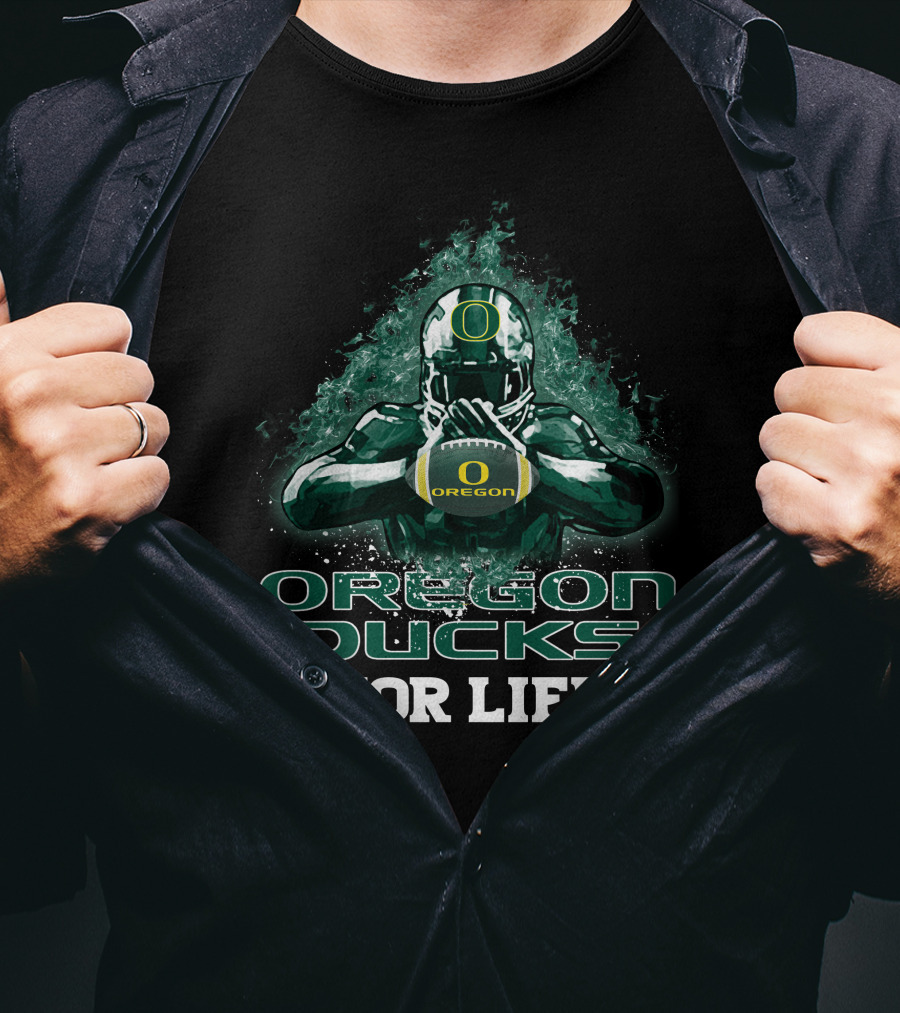 Oregon Ducks Football For Life T-Shirt