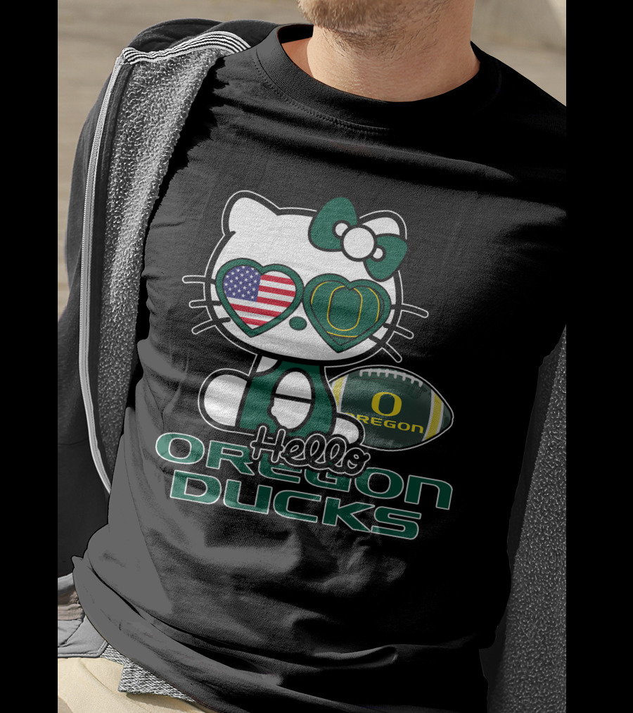 Hello Oregon Ducks T-Shirt