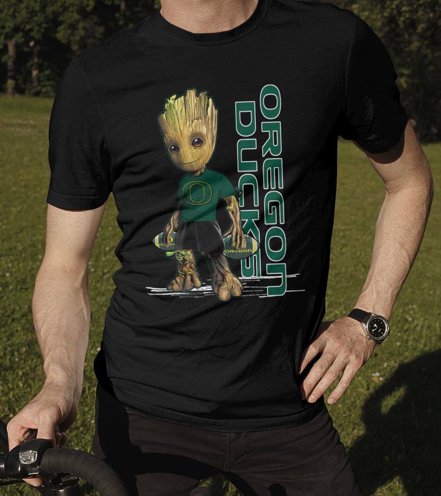 Groot Oregon Ducks Football T-Shirt