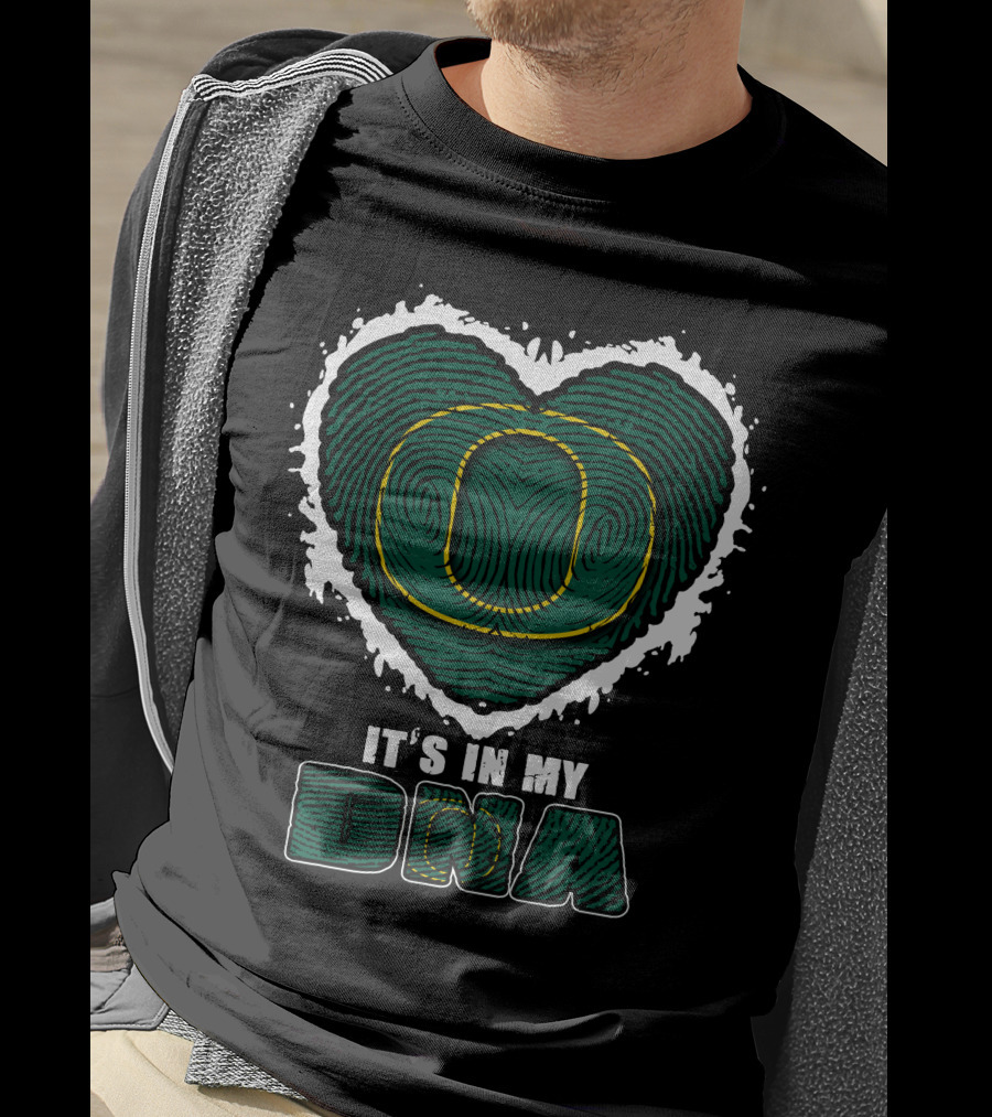 Oregon Ducks Heart It's In My DNA T-Shirt