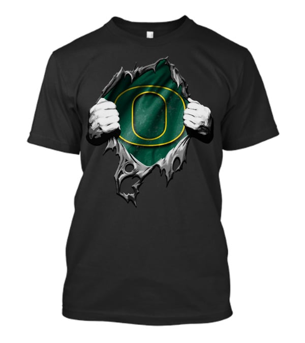 Oregon Ducks Ripped O T-Shirt