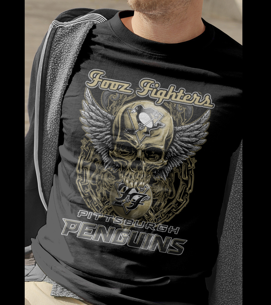 Fooz Fighters Pittsburgh Penguins T-Shirt