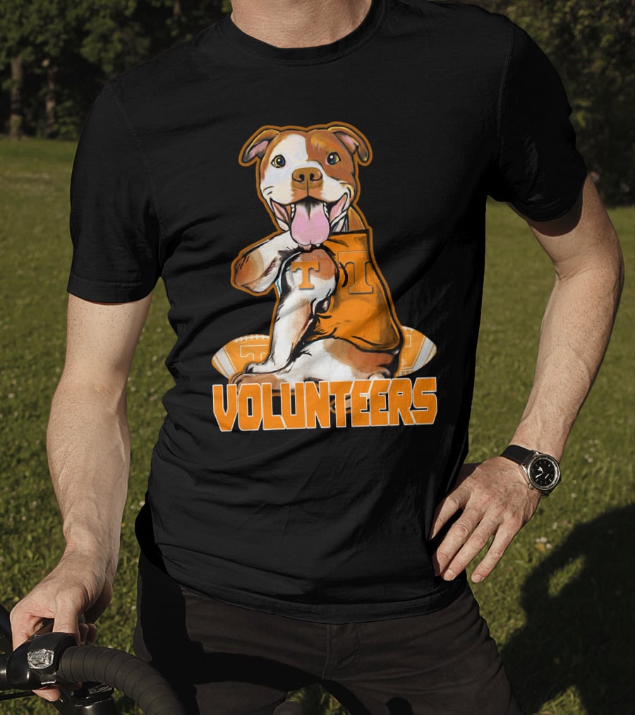 Pittbull Volunteers T-Shirt Tennessee Football T-Shirt
