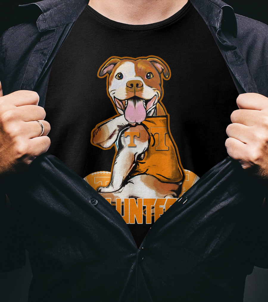 Pittbull Volunteers T-Shirt Tennessee Football T-Shirt