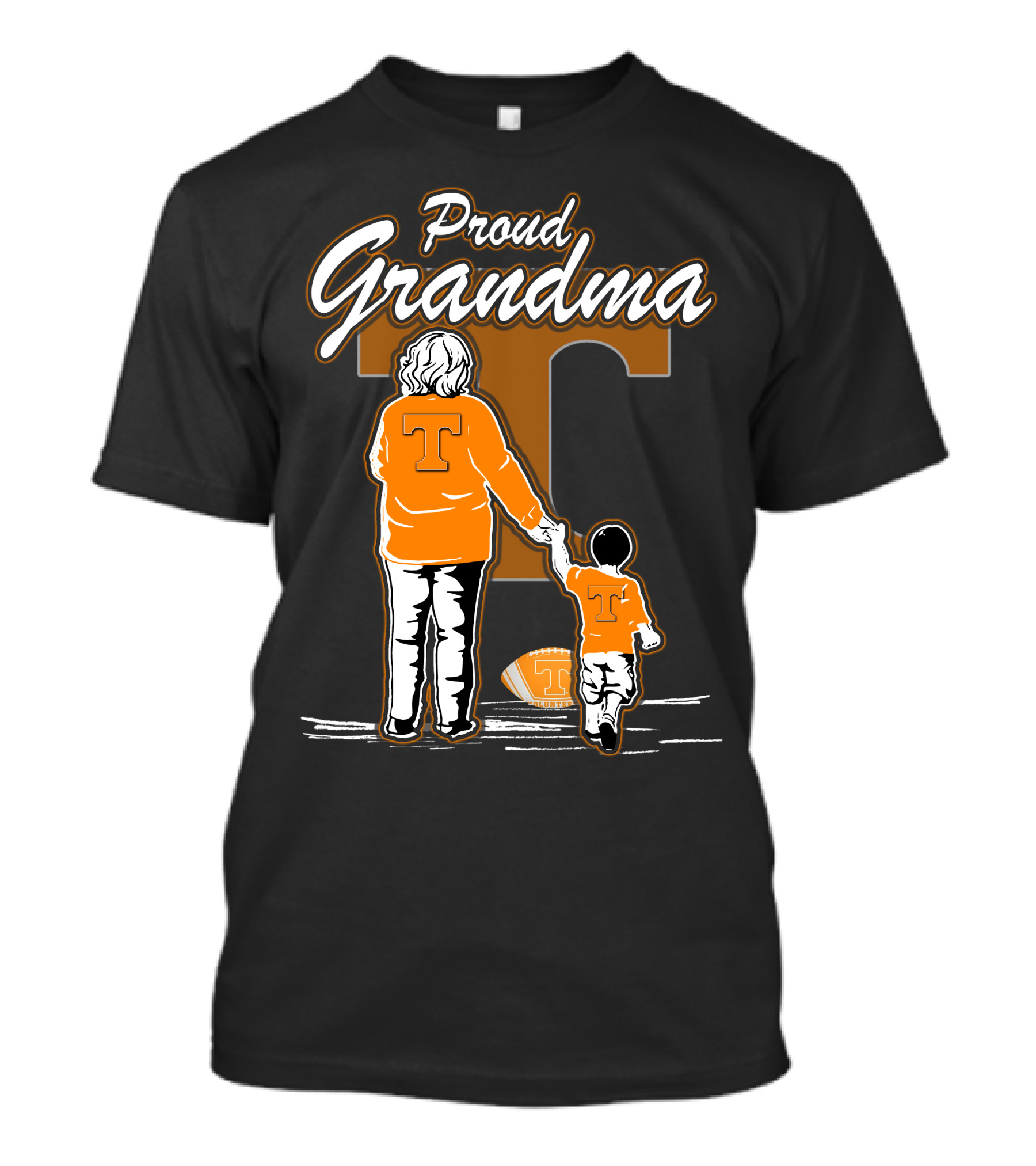 Proud Grandma Tennessee Volunteers Football T-Shirt