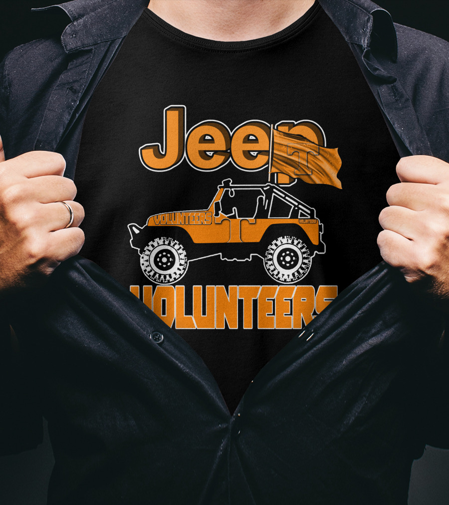 Jeep Tennessee Volunteers Off-Road Team Spirit T-Shirt