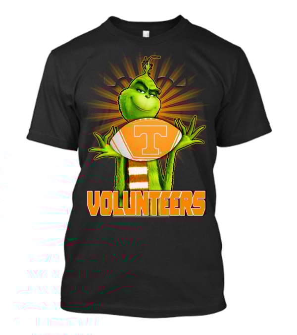 Grinch Volunteers Tennessee Football T T-Shirt