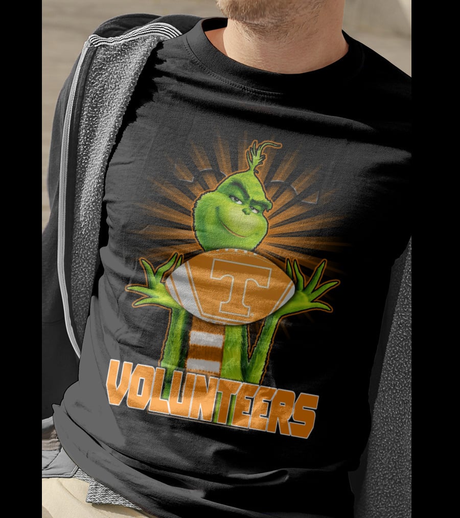 Grinch Volunteers Tennessee Football T T-Shirt